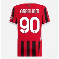 AC Milan Tammy Abraham #90 Fußballbekleidung Heimtrikot Damen 2024-25 Kurzarm